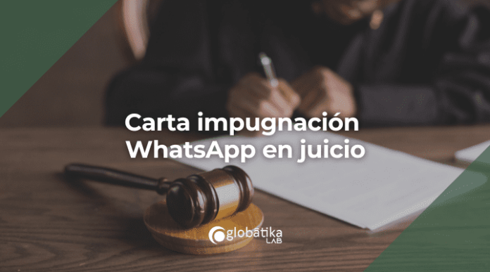 Carta modelo para impugnar Whatsapp