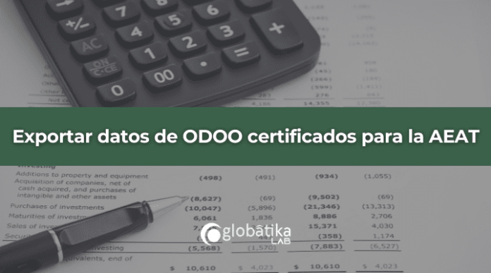Exportar datos de ODOO certificados para la AEAT